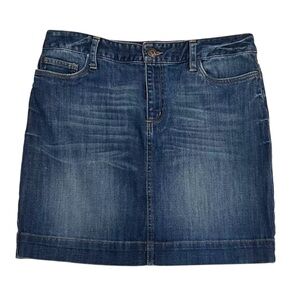 Eddie Bauer Denim Jean Mini Skirt Women’s Size 8